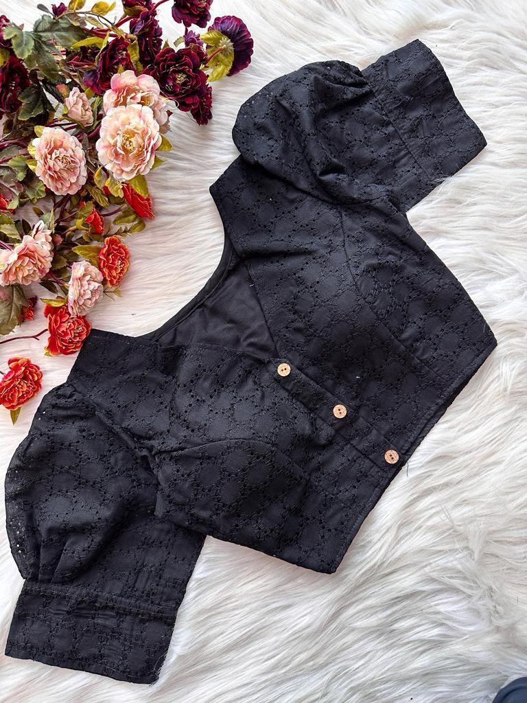 pure cotton football design hakoba blouse