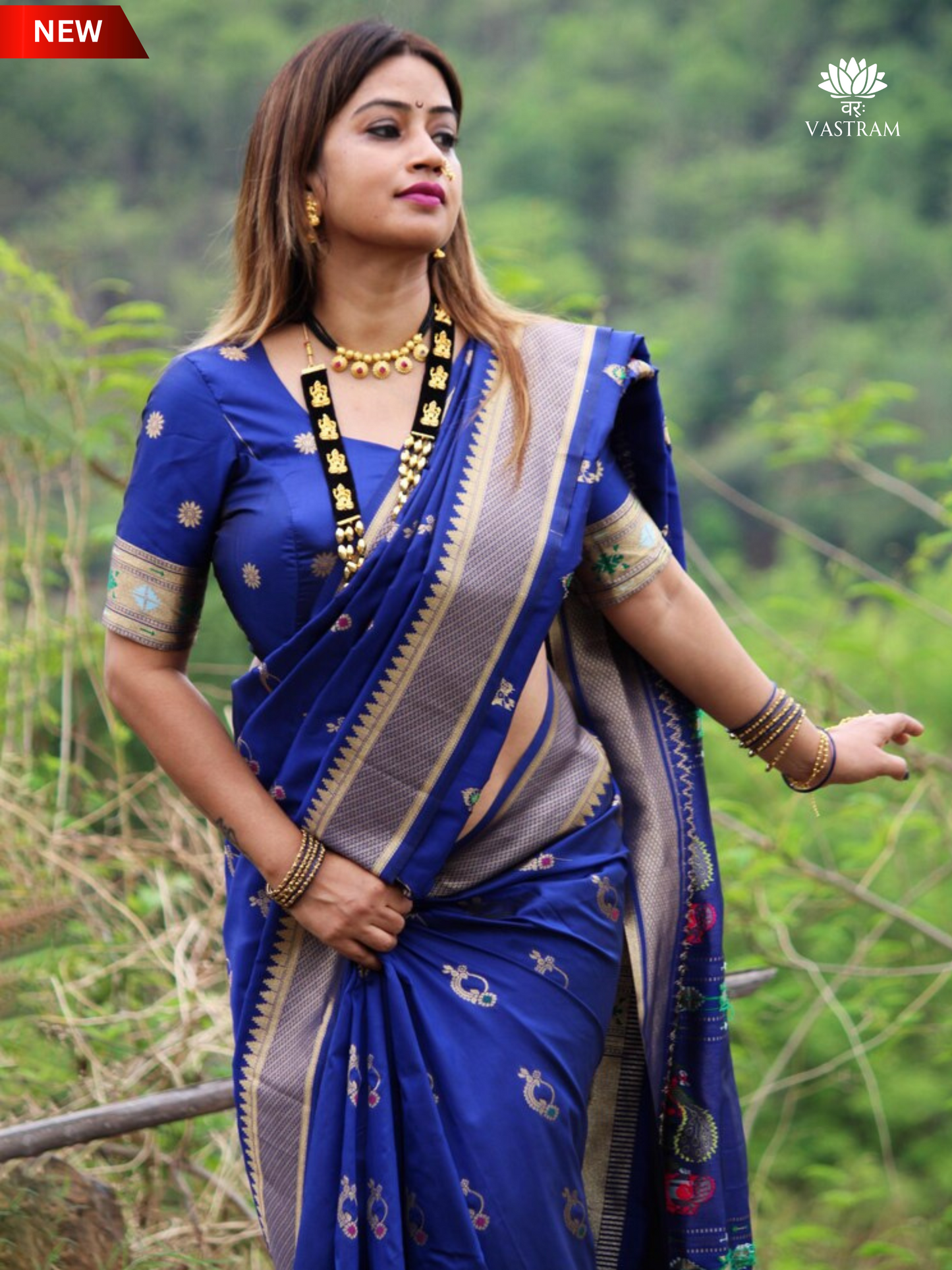 handwoven paithani silk saree ā maharashtrian bridal saree | traditional indian wedding & festive wear