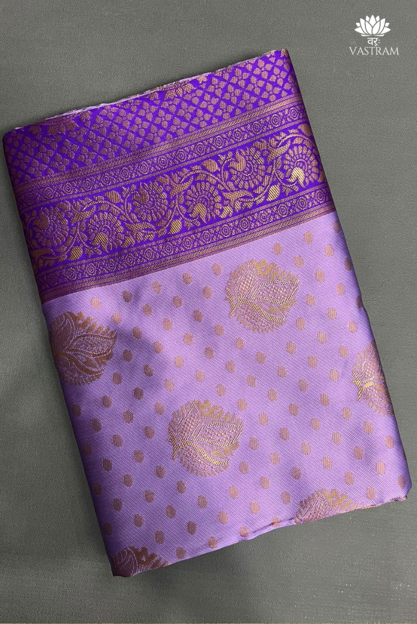 luxurious silk saree with stunning pallu and traditional zari.