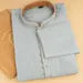 light grey silk men kurta pajama set | indian, pakistani wedding mens kurta with dupatta fast delivery to usa, australia | bollywood fashion