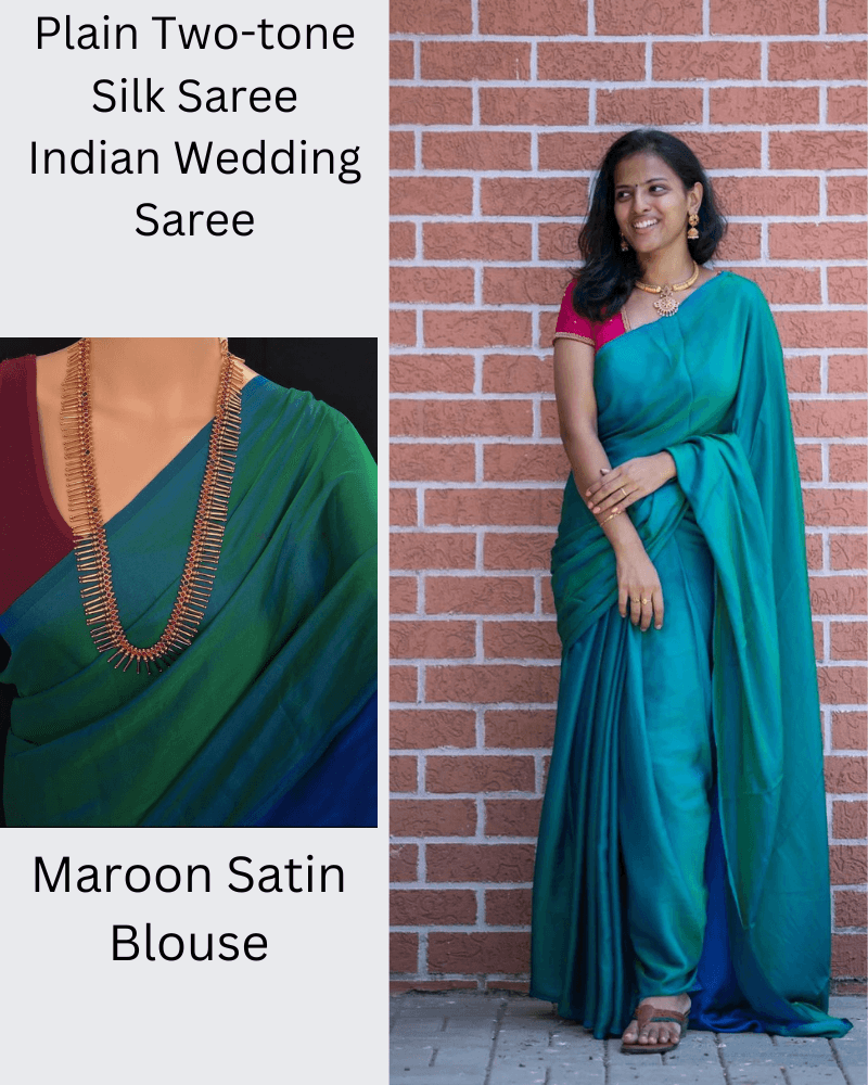 Buy Kabir Fabrics Women's Vasttram Kanchipuram silk kanchi Pattu Saree with  Blouse (dark maroon Colour) at Amazon.in